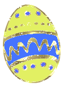 yellow Easter egg animation