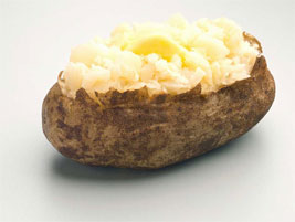 baked potato image