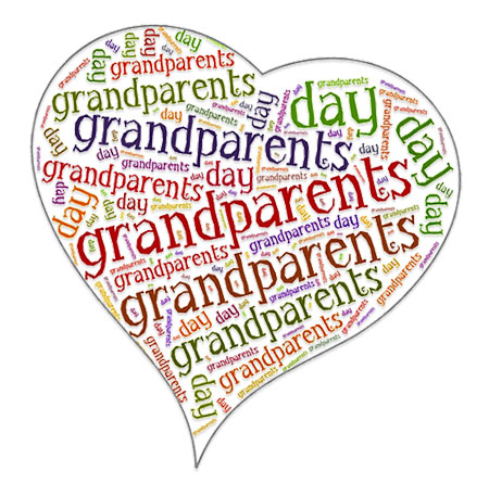 grandparents day heart