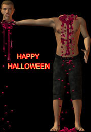Happy Halloween headless man