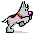 dog running animated