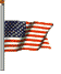American Flag half mast