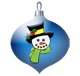 ornament with frosty clip art 