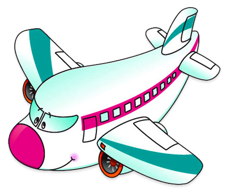 cartoon jet