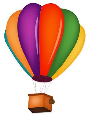 hot air balloon