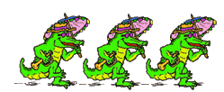 dancing alligators