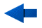 blue arrow left animated