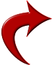 red arrow curved