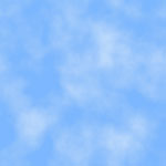 blue sky - white clouds