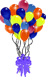 balloons ribbons