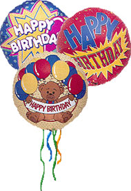 birthday balloons