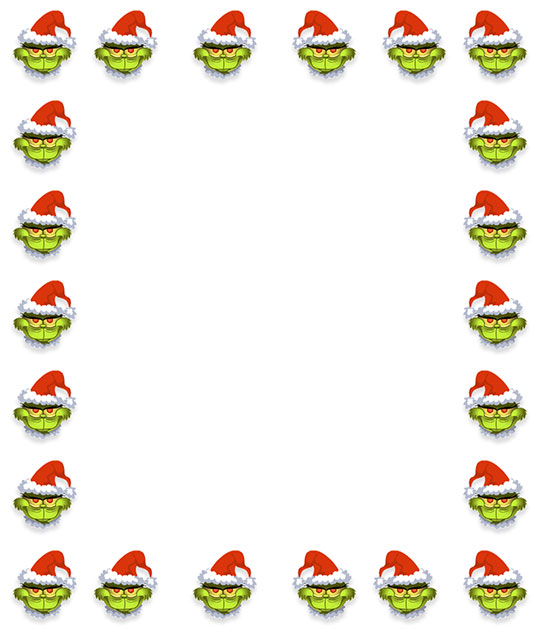 Grinch Border