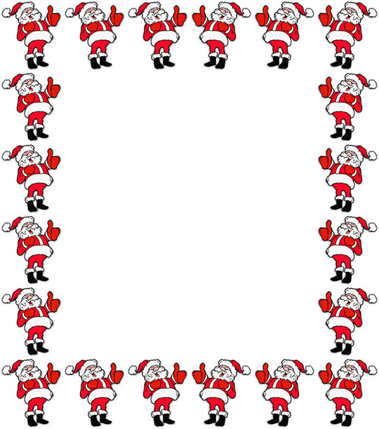 Santa border