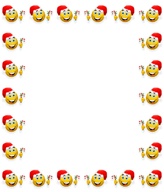 Santa smiley