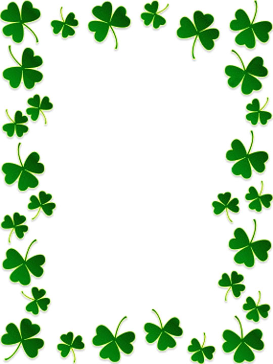 shamrocks frame