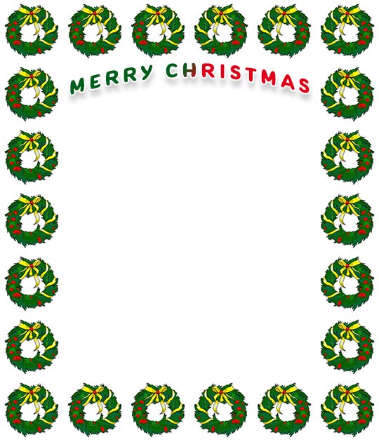 wreath border