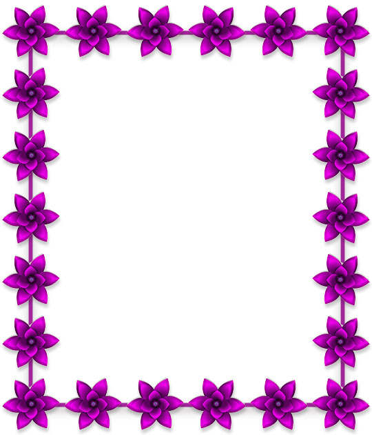 flowers frame