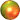 orange and green bullet clipart spinning