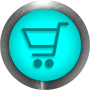 shopping cart button blue