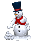 snowman snowballs