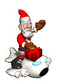 flying Santa