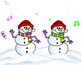 dancing snowmen