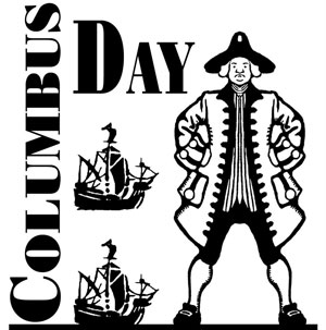 Christopher Columbus and his ships