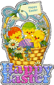 chicks in Easter basket