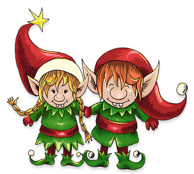 boy girl elf