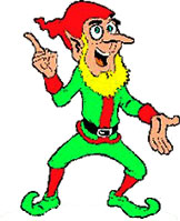 elf with red cap