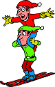 elves skiing