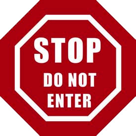 Do Not Enter