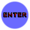 enter clip art red on blue round