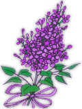 purple flowers