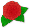 red flower JPEG file