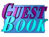 blue and purple animated guestbook