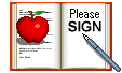 please sign guestbook animated