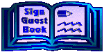sign guestbook animation in blue and white