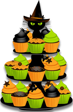 halloween cupcakes