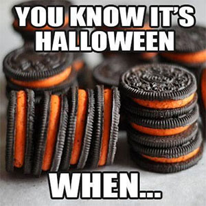 it's Halloween when