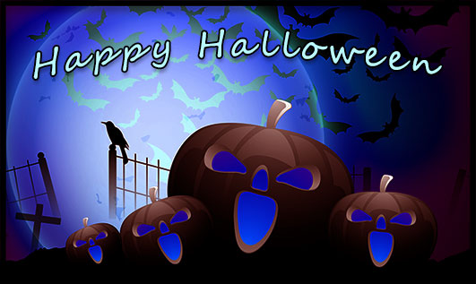 Happy Halloween bats