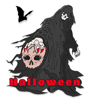 Halloween Animated Clipart-halloween skeletal animated clipart