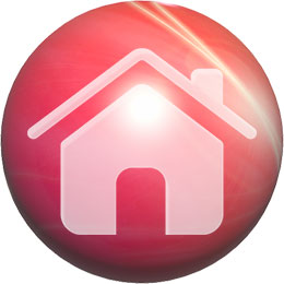 pink round home button