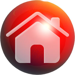 round home button red