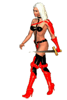 hot female warrior
