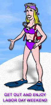 woman on beach