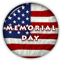 Memorial Day button