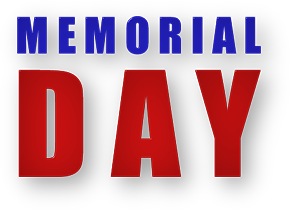 Memorial Day sign