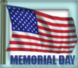 Memorial Day flag