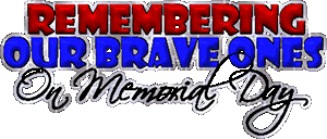 Free Memorial Day Gifs - Clipart - Memorial Day Graphics